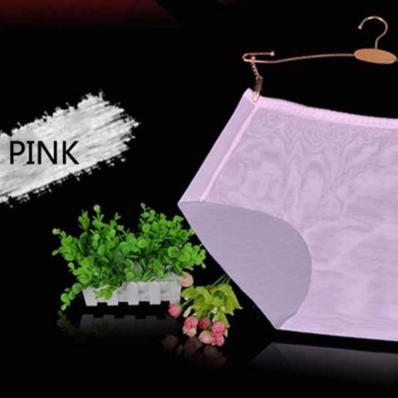 PINK Ultra fine mesh Sheer Transparent Panties. See through Pink panties - Picture 2 of 2